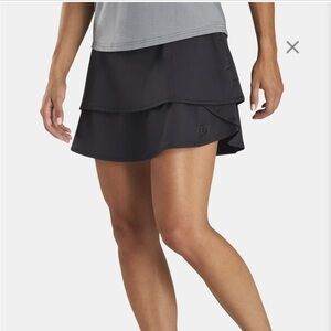 Foot‎ Joy Women's Performance Layered Golf Skort Size XSmall Black Skirt Tennis